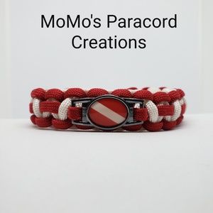 Diver Paracord Bracelet. All Sizes. Handmade